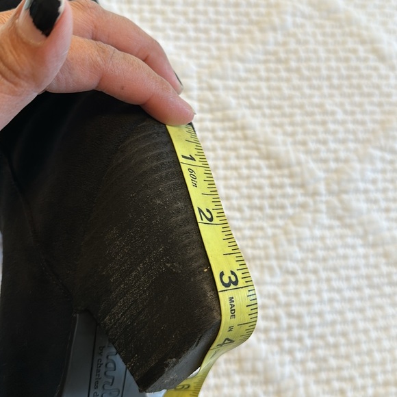 Charles by Charles David Black Point-toe Womens Boots Size 6M - Picture 12 of 13